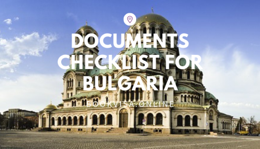 documents checklist for bulgaria