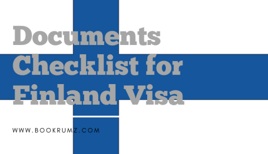 documents checklist for finland visa