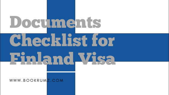 documents checklist for finland visa