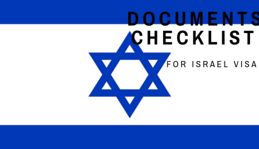 documents checklist for israel