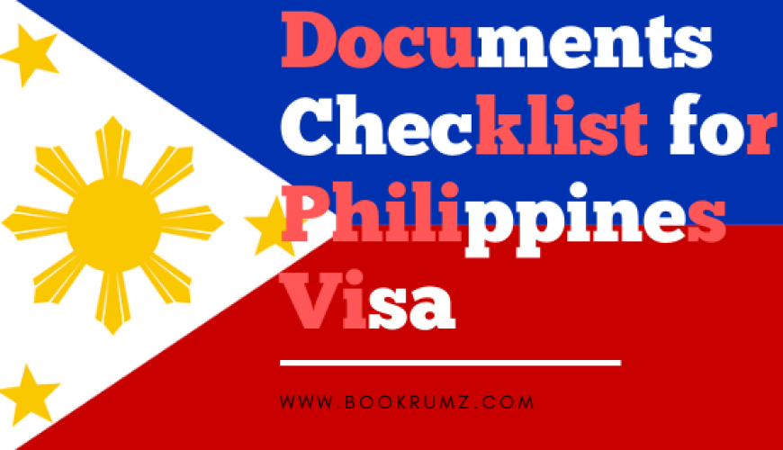 documents checklist for philippines visa