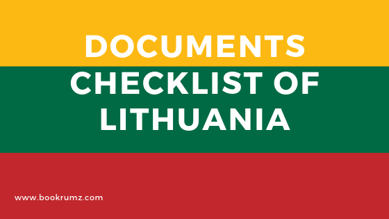 documents checklist of lithuania