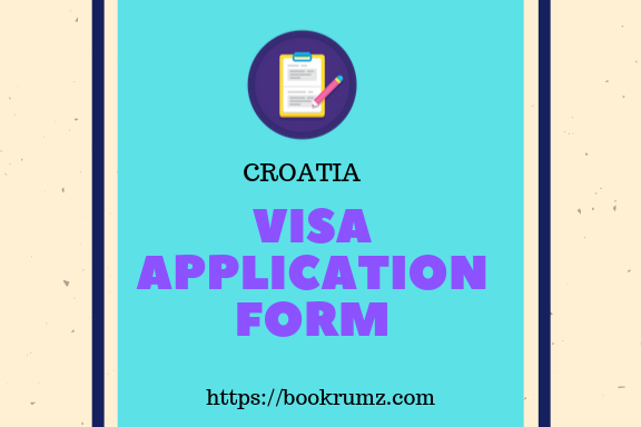 croatia visa application form online