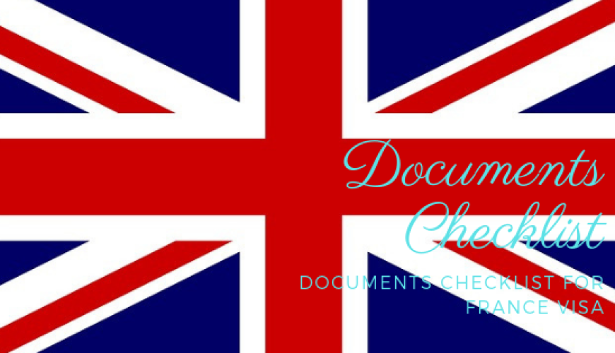 documents checklist for uk