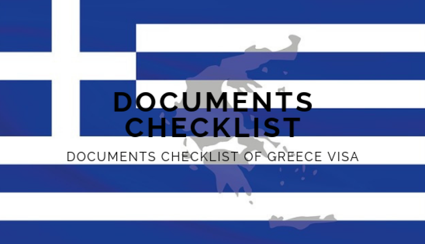 documents checklist of greece