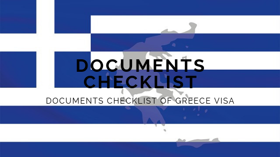 documents checklist of greece