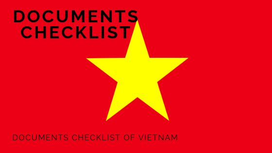 documents checklist of vietnam