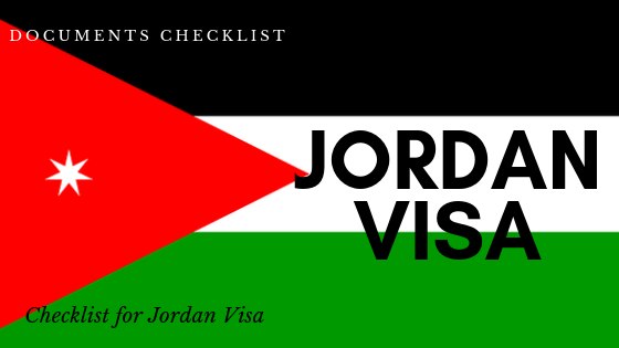 documents checklist for jordan visa