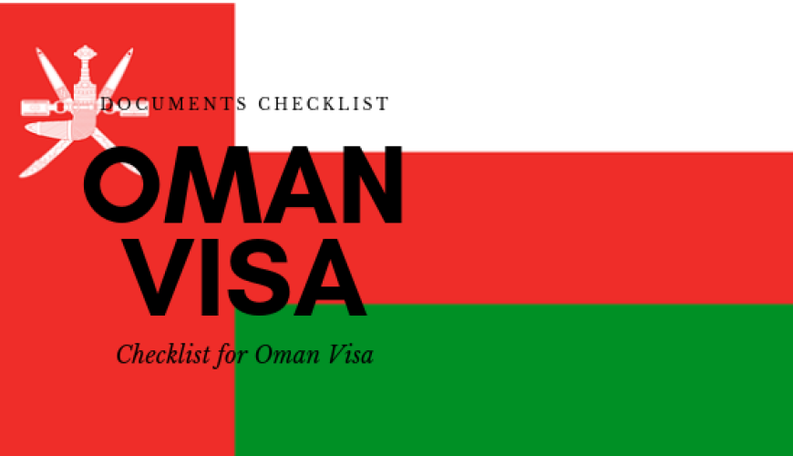 documents checklist for oman visa
