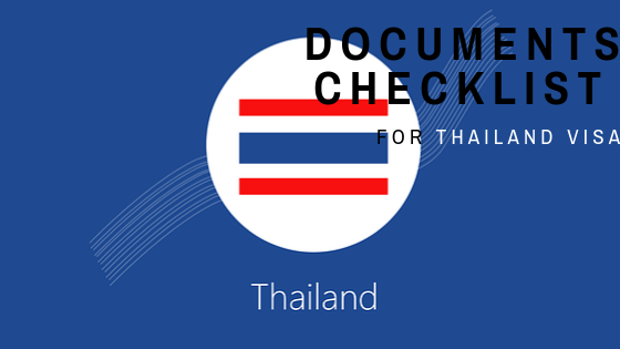 documents checklist for thailand