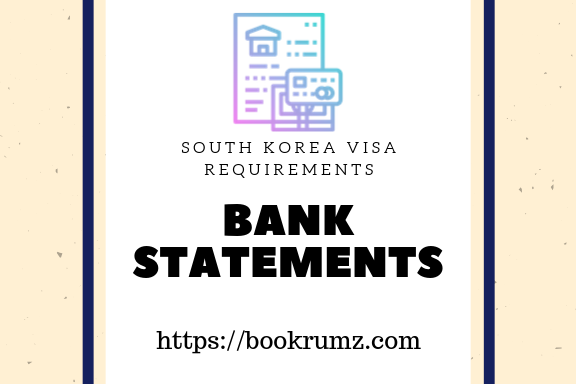 south korea visa form