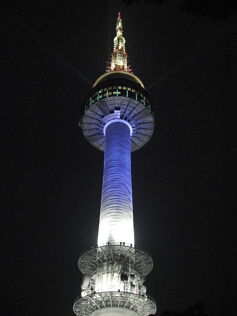 n seoul tower south korea