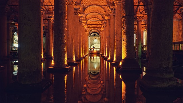 the basilica cistern turkey