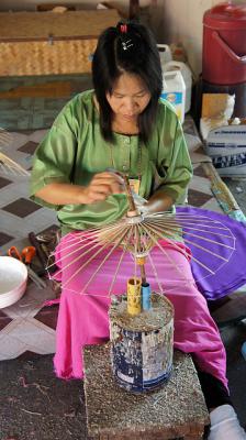 bo sang handicraft village chiang mai