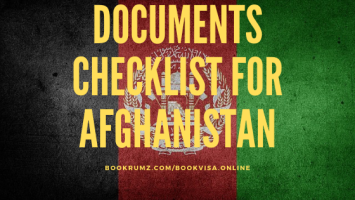 documents checklist for afghanistan