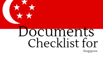 documents checklist for singapore
