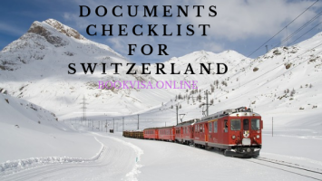 documents checklist for switzerland